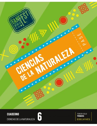 CUADERNO CIENCIAS NATURALEZA 6ºPRIMARIA FANFEST 2023